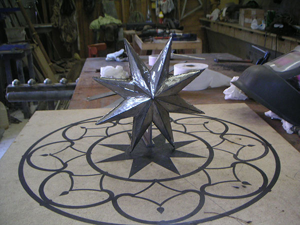 Puerta, berja grande